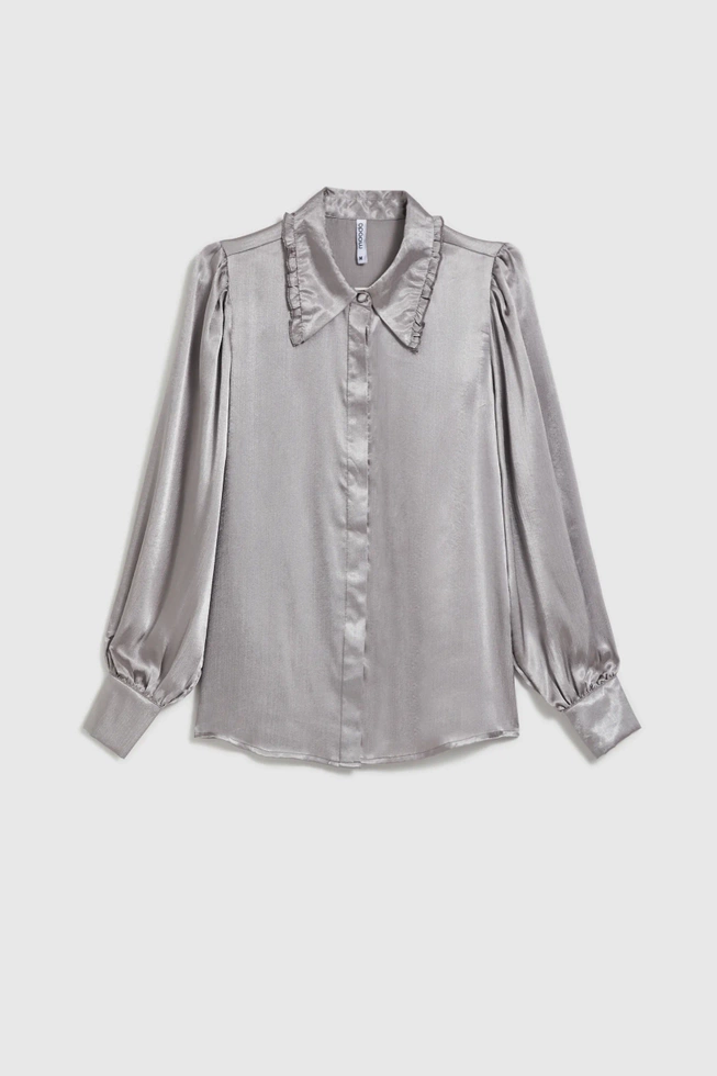 WOMEN'S SHIRT Z-KO-4532 GRAPHITE