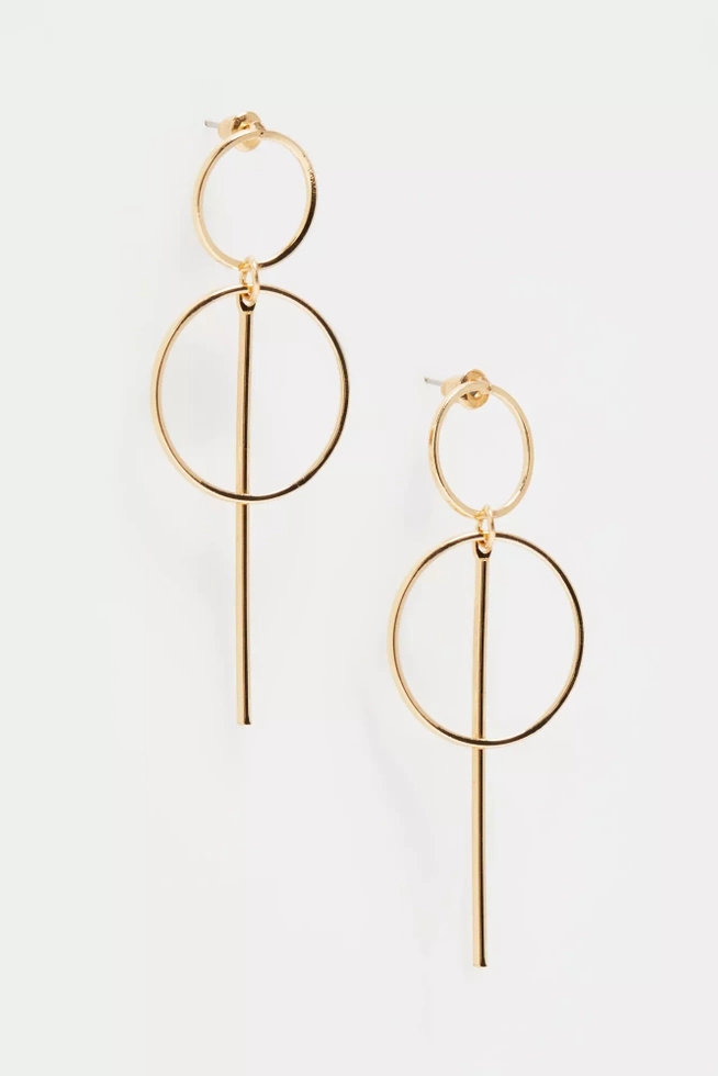 EARRINGS Z-KK-4201 GOLD