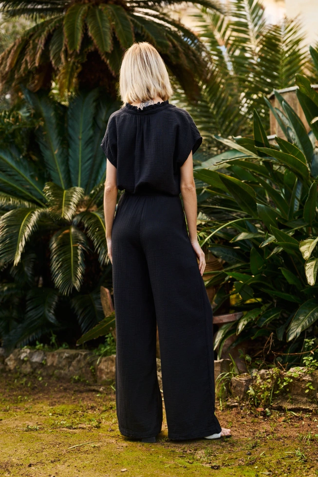 WOMEN'S PANTS L-SP-4623 BLACK