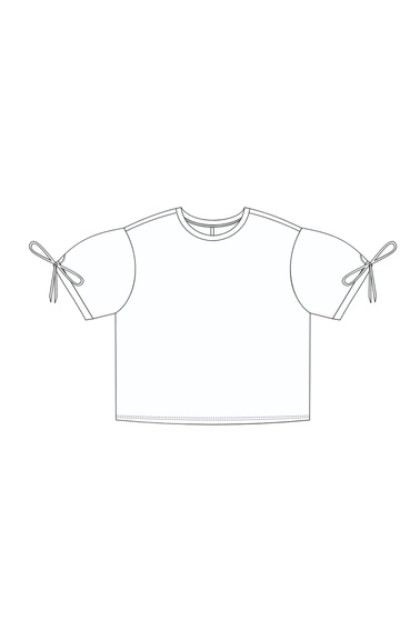 KOSZULKA DAMSKA L-TS-4948 WHITE