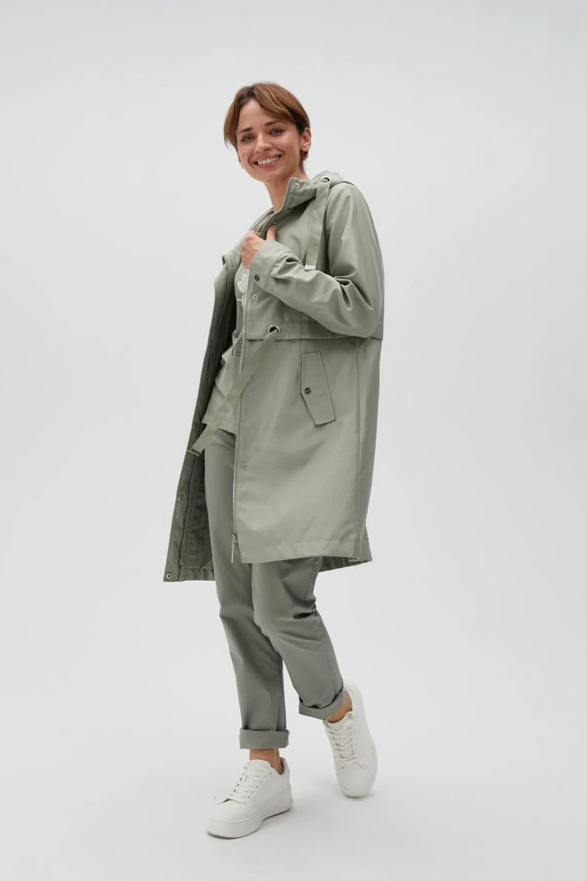 WOMEN'S JACKETS L-KU-4602 OLIVE-set