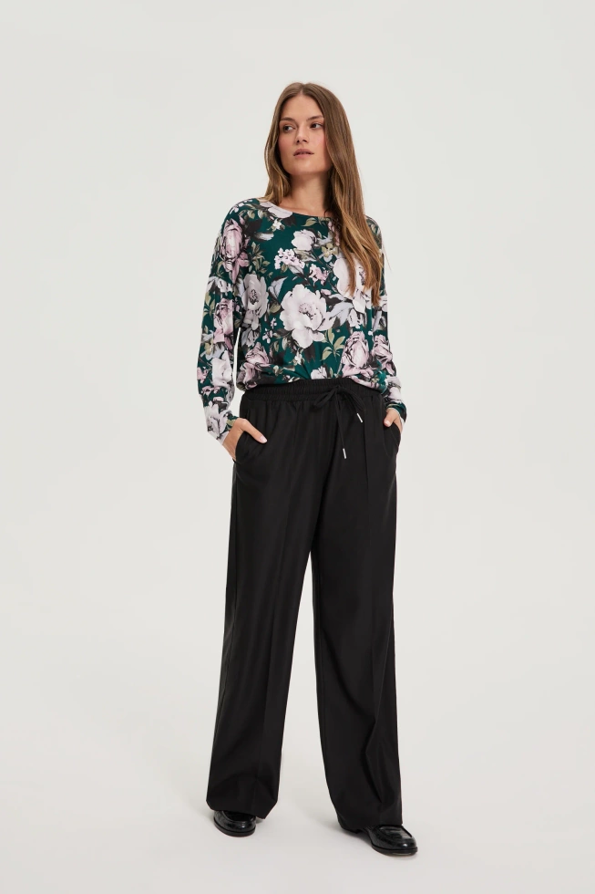 SWETER DAMSKI Z-SW-4818 D.GREEN-pakiet