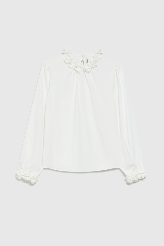 KOSZULA DAMSKA L-KO-4900 OFF WHITE