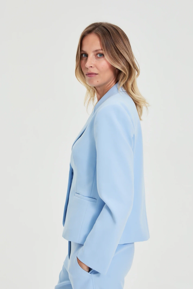 MARYNARKA DAMSKA L-MR-4919 L.BLUE