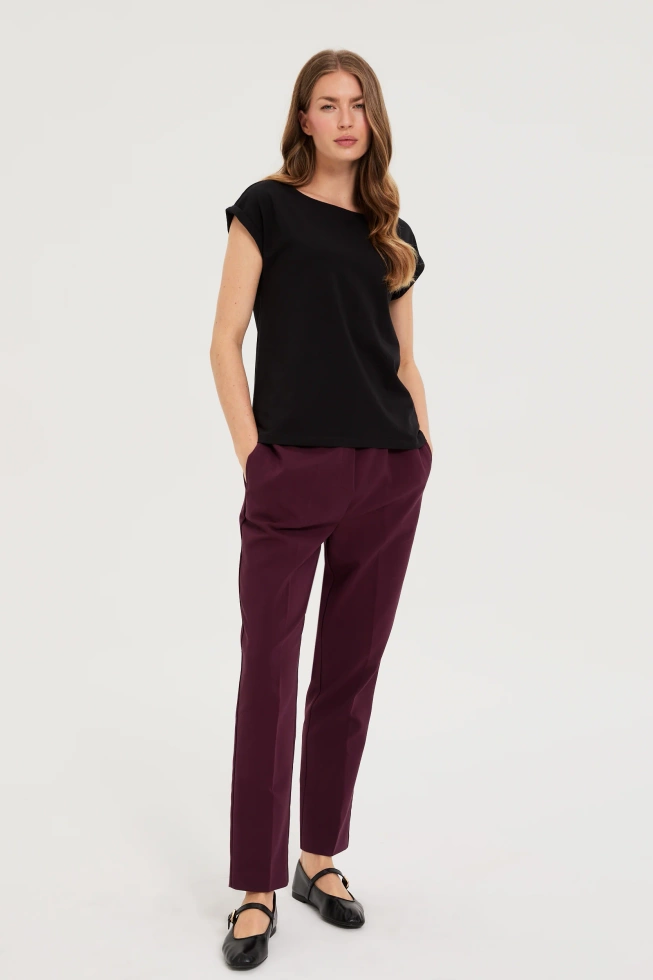 WOMEN'S TSHIRT Z-TS-4802 BLACK