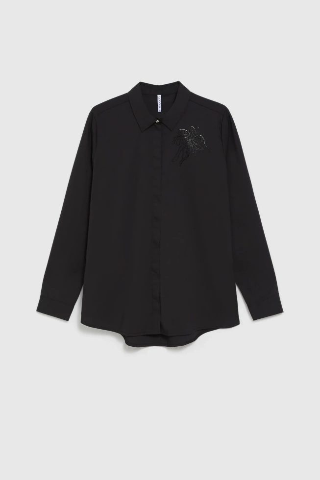 WOMEN'S SHIRT Z-KO-4812 BLACK