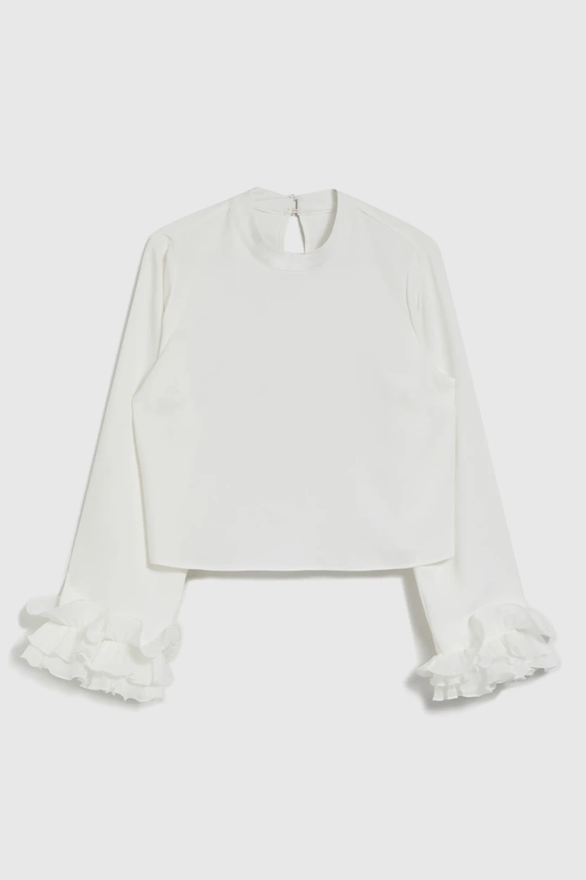 WOMEN'S SHIRT Z-KO-4529 OFF WHITE