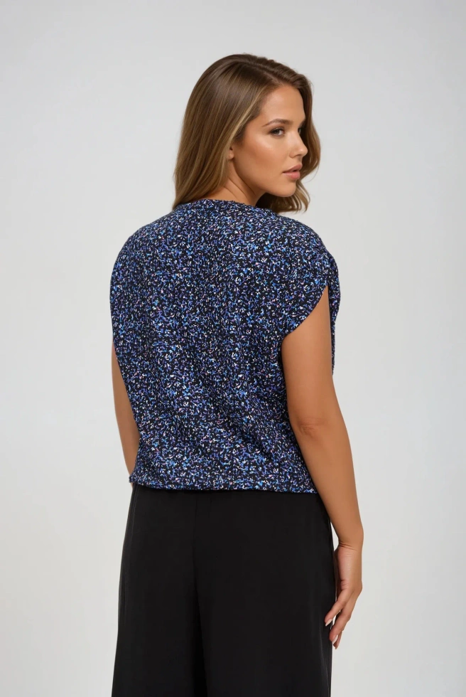 WOMEN'S TSHIRT L-TS-4674 MULTICOLOUR
