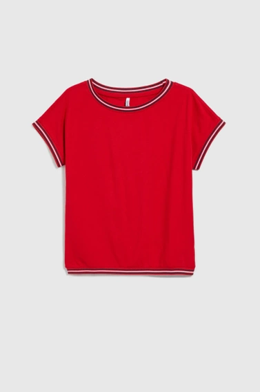 WOMEN'S TSHIRT L-TS-4637 RED