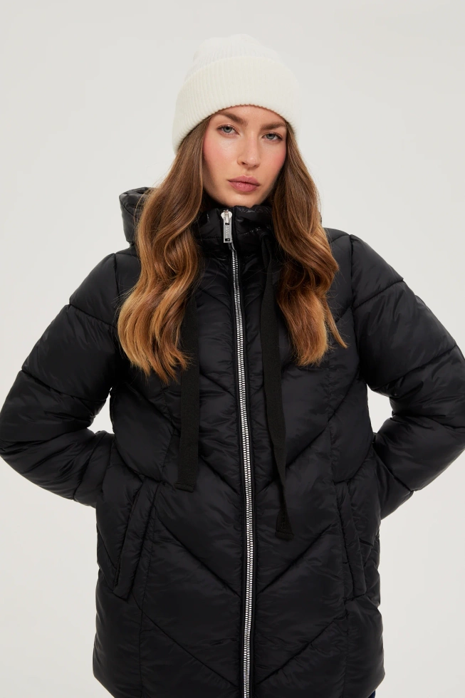 WOMEN'S JACKETS Z-KU-4821 BLACK-set