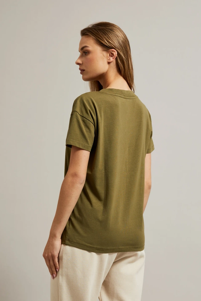 WOMEN'S TSHIRT Z-TS-4500 D.OLIVE-set