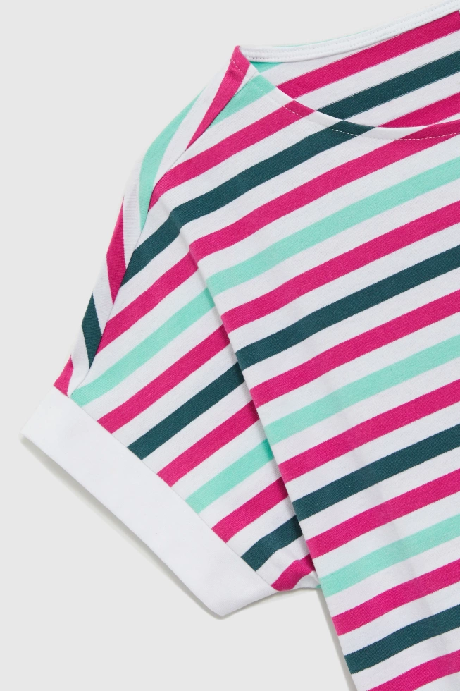 WOMEN'S TSHIRT L-TS-4642 FUCHSIA
