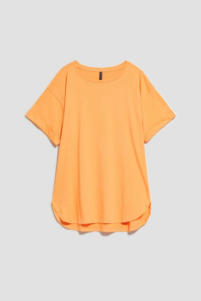 LADIES TSHIRT L-TS-4101 PEACH