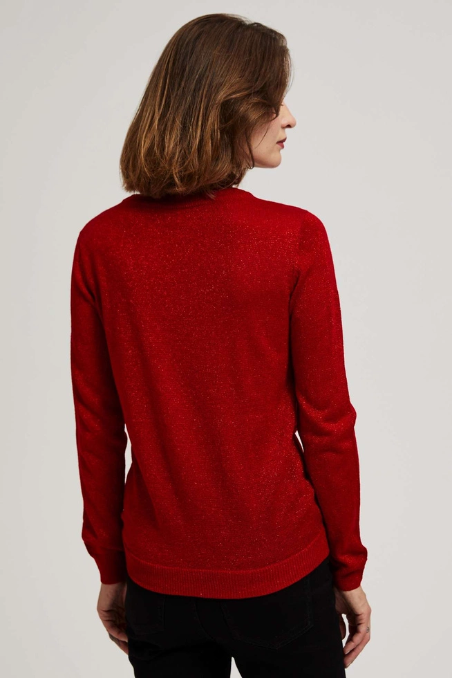 SWETER DAMSKI Z-SW-4241 RED-pakiet