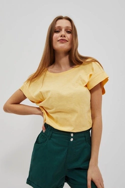 LADIES TSHIRT L-TS-4112 VANILLA