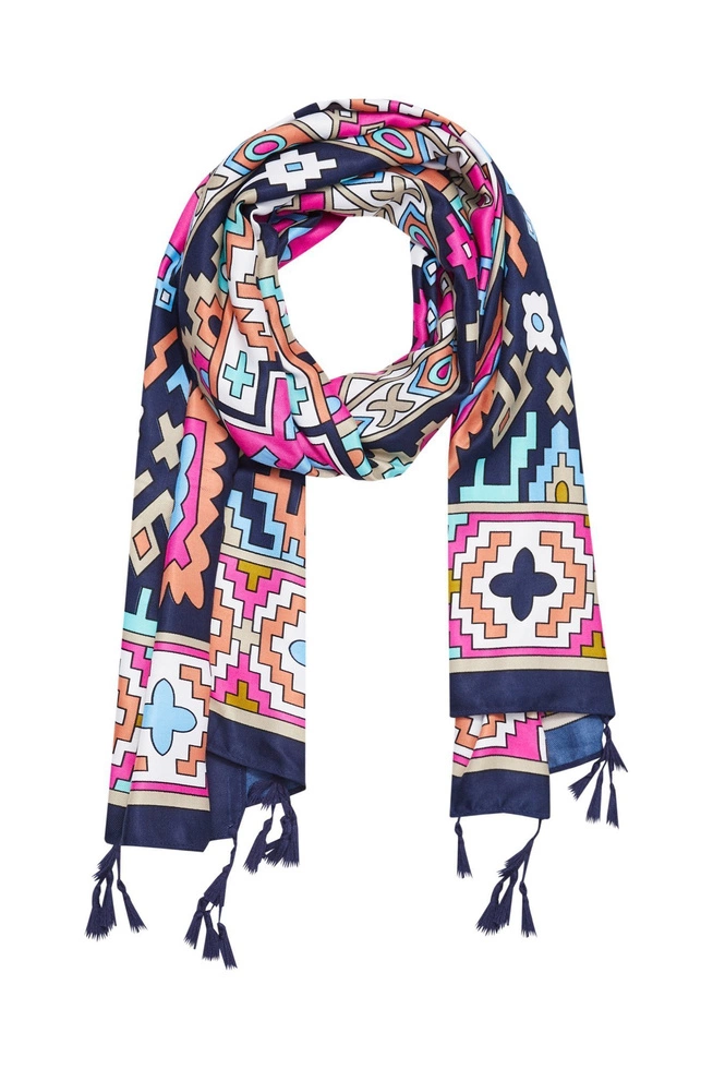 SCARF L-SZ-3139 MULTICOLOUR-SET