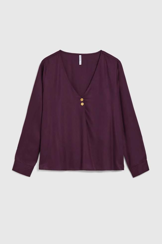 WOMEN'S SHIRT Z-KO-4512 D.VIOLET