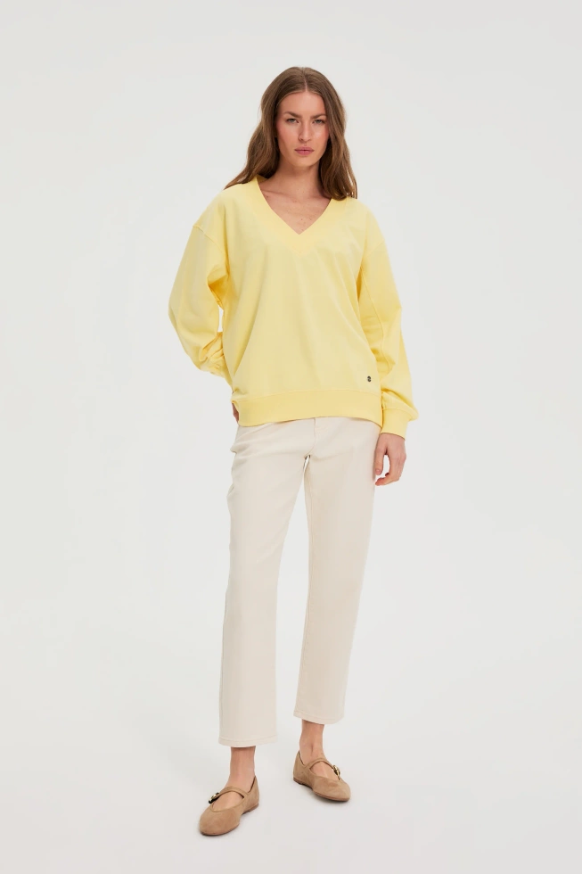 BLUZA DAMSKA L-BL-4906 L.YELLOW