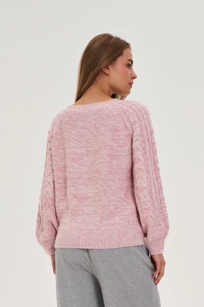 WOMEN'S SWEATER Z-SW-4827 L.PINK