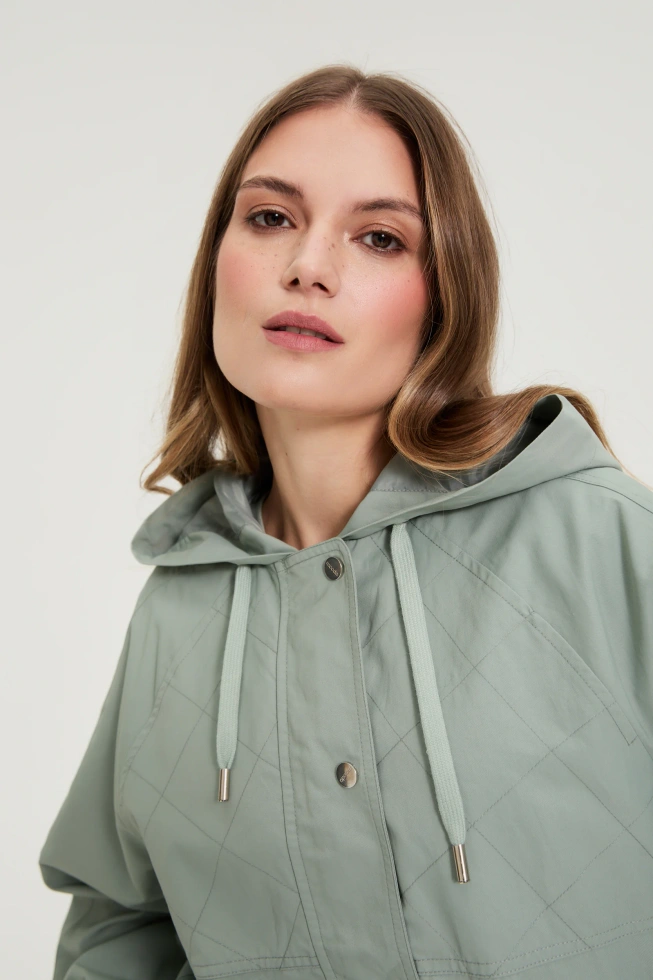 KURTKA DAMSKA L-KU-4903 OLIVE