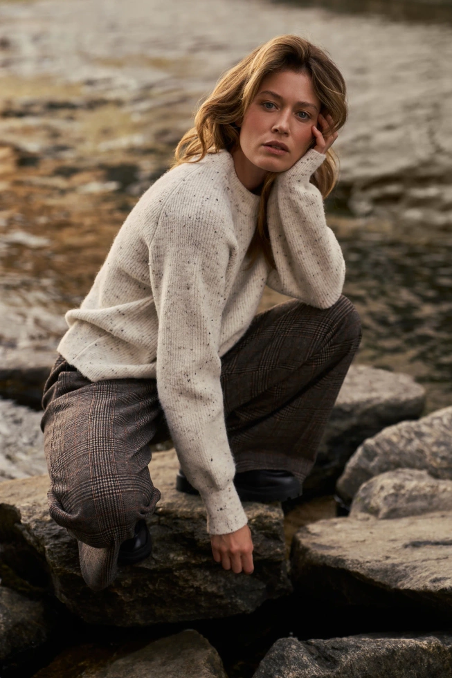WOMEN'S SWEATER Z-SW-4836 OFF WHITE