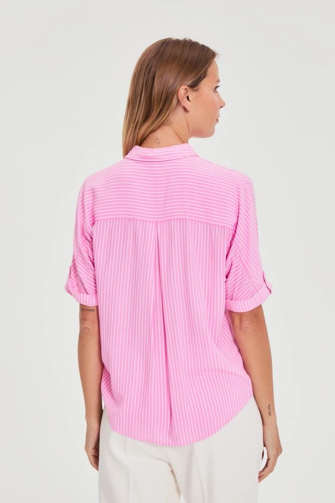 KOSZULA DAMSKA L-KO-4917 PINK