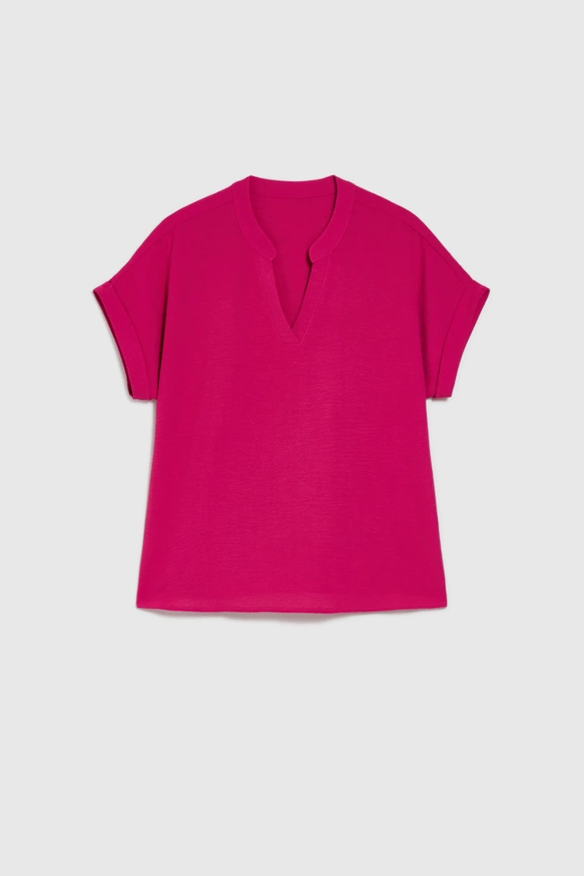 WOMEN'S SHIRT L-KO-4623 FUCHSIA