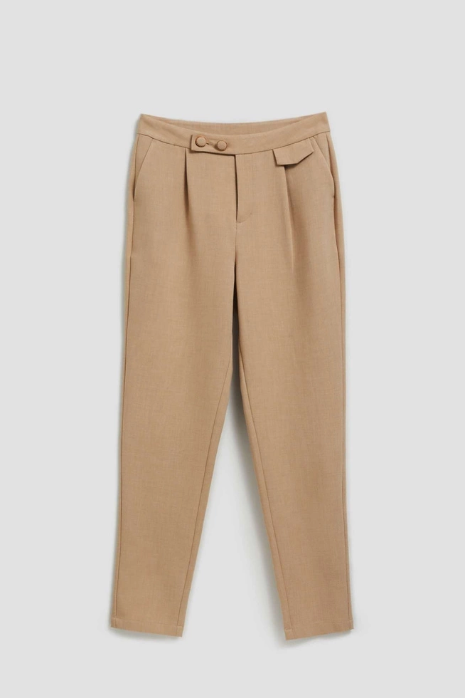 TROUSERS L-SP-4001 BEIGE MEL