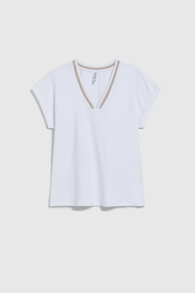 WOMEN'S TSHIRT L-TS-4648 WHITE-set