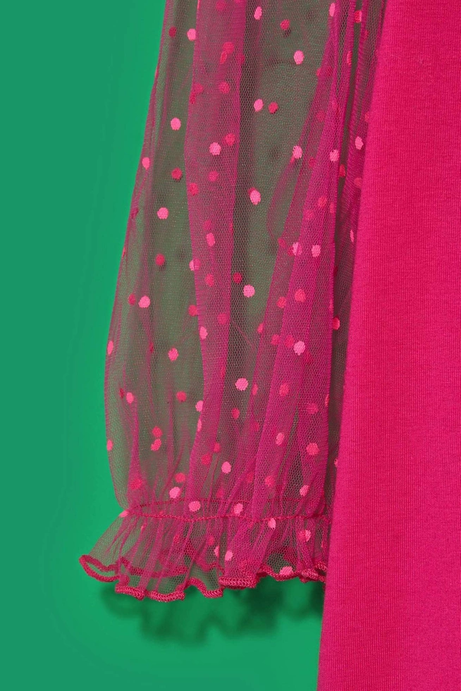 BLUZKA SHORT L-TS-4000 PINK/BLUE