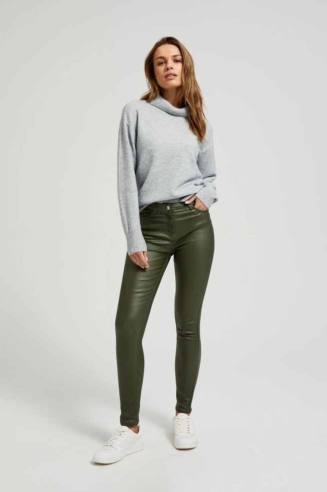 WOMEN'S PANTS Z-SP-4525 D.OLIVE