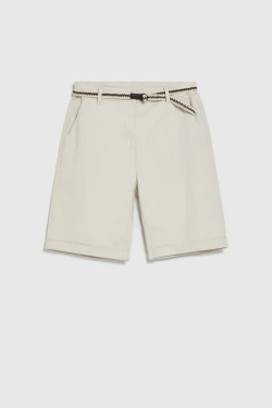 WOMEN'S SHORTS L-SH-4911 L.BEIGE
