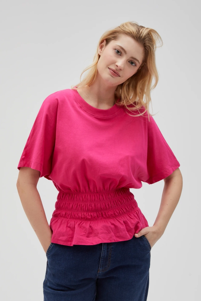 WOMEN'S TSHIRT L-TS-4638 FUCHSIA