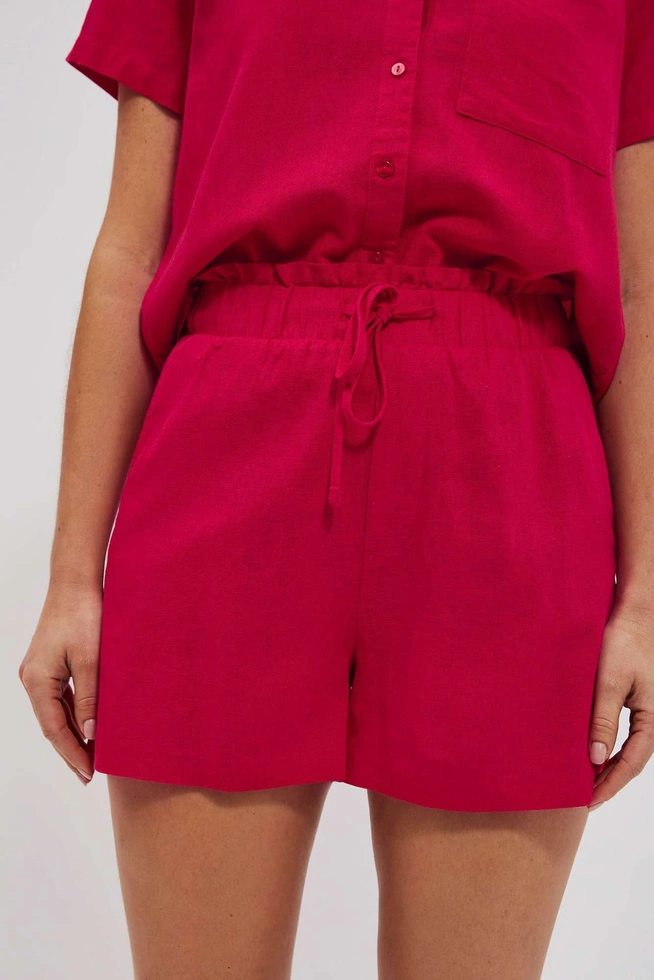 LADIES SHORTS L-SH-4012 STRAWBERRY