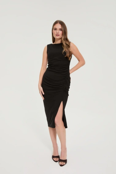 SUKIENKA DAMSKA L-SU-4916 BLACK