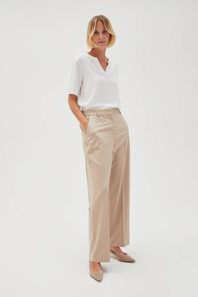 WOMEN'S PANTS L-SP-4613 L.BEIGE