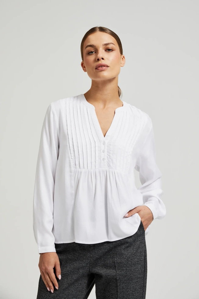 WOMEN'S SHIRT Z-KO-4520 WHITE