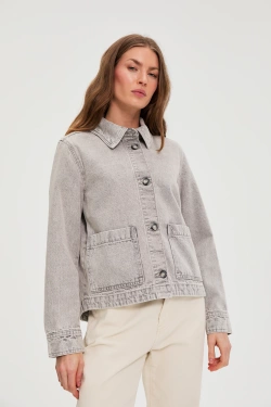 WOMEN'S JACKETS L-KU-4922 L.GREY