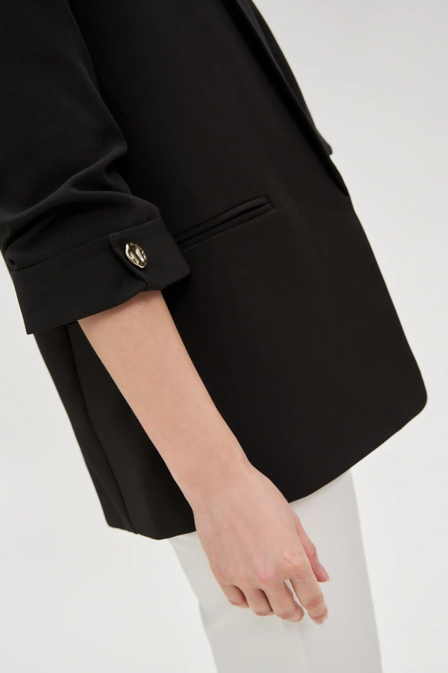 WOMEN'S JACKETS L-MR-4604 BLACK