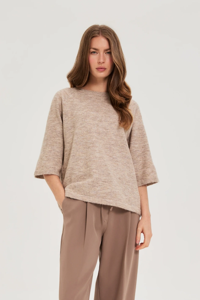 WOMEN'S SWEATER Z-SW-4846 COFFEE