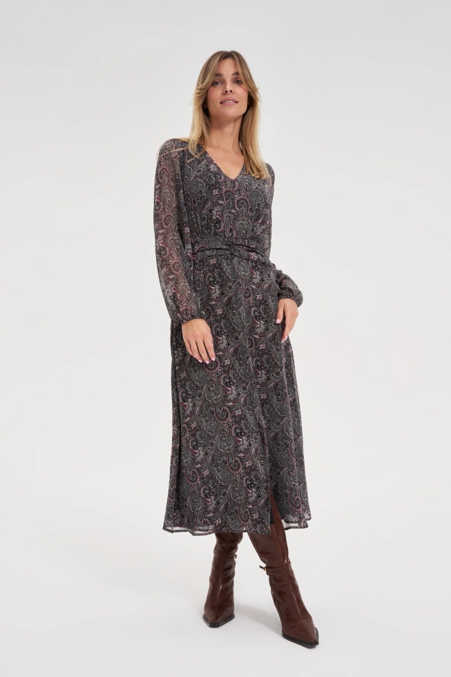 WOMEN'S DRESS Z-SU-4821 BLACK