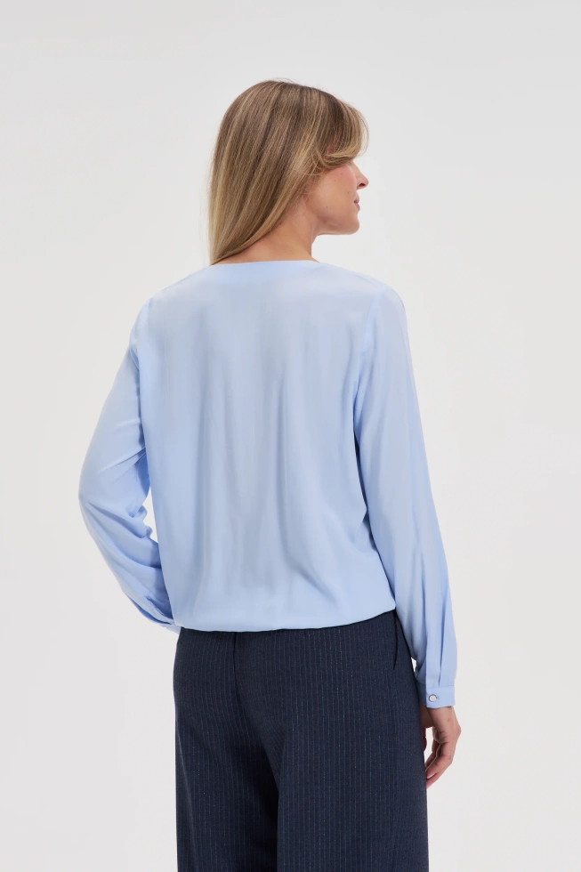 WOMEN'S SHIRT Z-KO-4814 L.BLUE