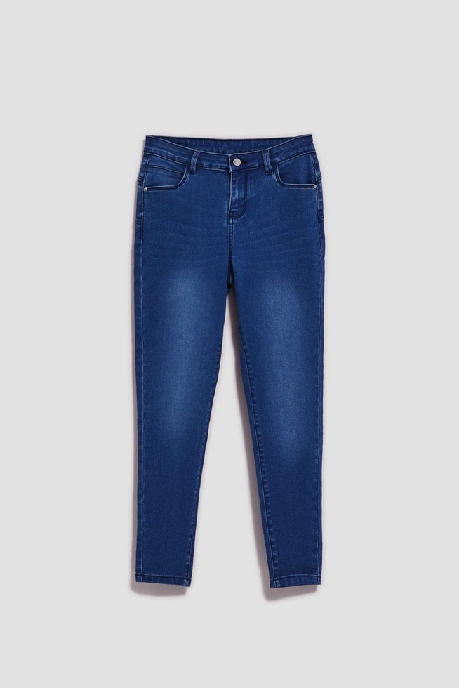LADIES JEANS L-JE-4014 D.BLUE