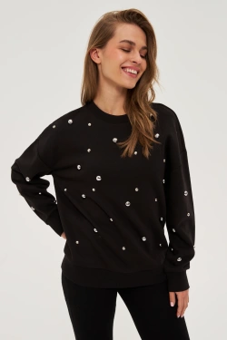 WOMEN'S SWEATSHIRT Z-BL-4824 BLACK