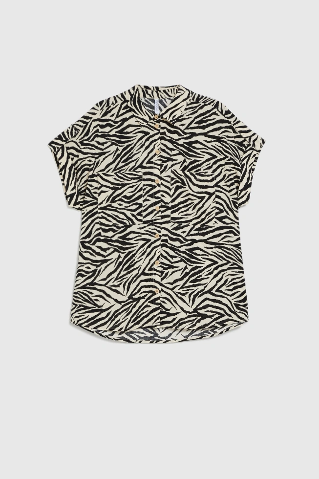 WOMEN'S SHIRT L-KO-4933 BEIGE-set