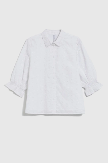 WOMEN'S SHIRT L-KO-4654 WHITE