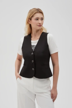 WOMEN'S JACKETS L-KA-4615 BLACK