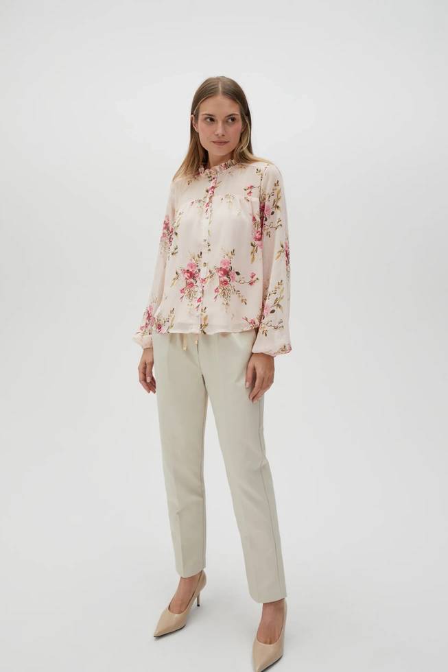 WOMEN'S SHIRT L-KO-4634 L.PINK