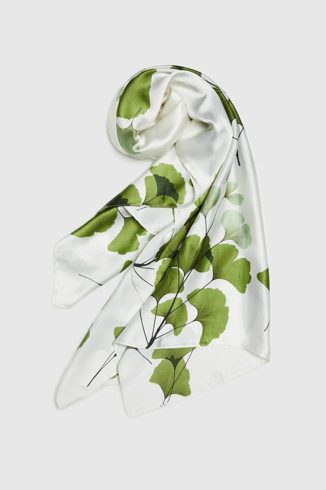 WOMEN'S SCARF L-SZ-4610 GREEN