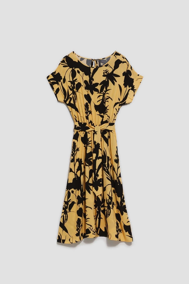 LADIES DRESS L-SU-4061 VANILLA